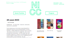 Desktop Screenshot of nicc.be